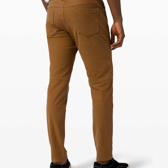 LULULEMON 32 x 33 Burnt Caramel (Gold) ABC Pant - Picture 1 of 13